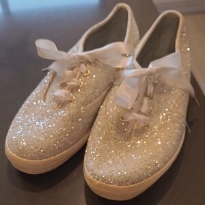 Kate Spade Size 9 Glitter Sneaks.